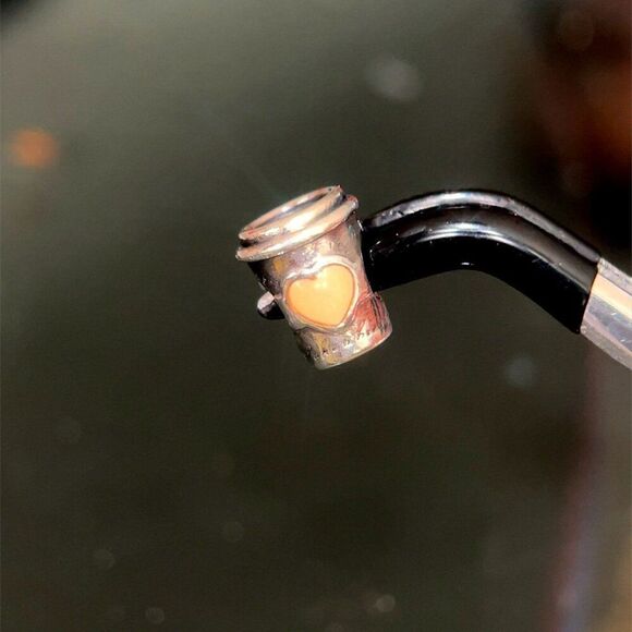 Pandora Take A Break Coffee Cup Charm - Picture 4 of 6